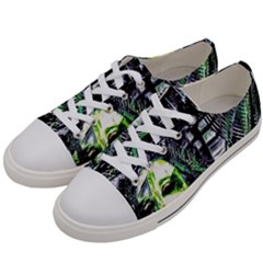 Dubstep Alien Women s Low Top Canvas Sneakers by MRNStudios