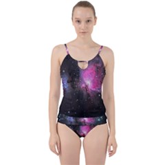 M42 Cut Out Top Tankini Set by idjy