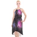 Orion (M42) High-Low Halter Chiffon Dress  View1