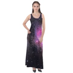 Orion (m42) Sleeveless Velour Maxi Dress by idjy