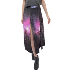 M42 Velour Split Maxi Skirt by idjy