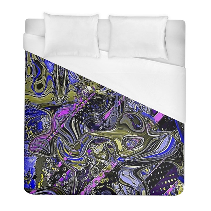 Deconstructed Green Duvet Cover (Full/ Double Size)