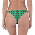 Butterflies In Fresh Green Environment Reversible Bikini Bottom View2