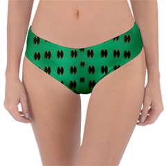 Butterflies In Fresh Green Environment Reversible Classic Bikini Bottoms by pepitasart