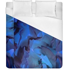 Peony In Blue Duvet Cover (california King Size)