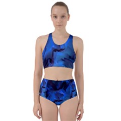 Peony In Blue Racer Back Bikini Set by LavishWithLove