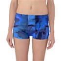 Peony in Blue Reversible Boyleg Bikini Bottoms View1