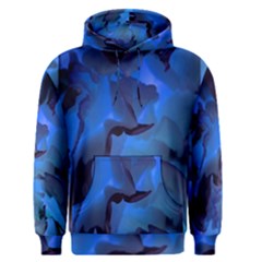 Peony In Blue Men s Core Hoodie