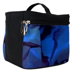 Peony In Blue Make Up Travel Bag (small)