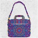 Vibrant Violet Mandala MacBook Pro Shoulder Laptop Bag  View1