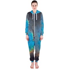 Pacman Nebula (ngc281) Hooded Jumpsuit (ladies) by idjy