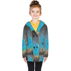 Pacman Nebula (ngc281) Kids  Double Breasted Button Coat by idjy