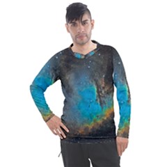 Pacman Nebula (ngc281) Men s Pique Long Sleeve Tee