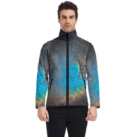 Pacman Nebula (ngc281) Men s Bomber Jacket by idjy