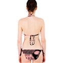 Abstrait Effet Formes Noir/Rose Classic Bikini Set View2