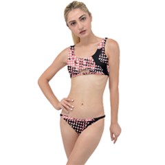 Abstrait Effet Formes Noir/rose The Little Details Bikini Set by kcreatif