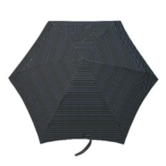 Chevron Colors Blanc/noir Mini Folding Umbrellas by kcreatif