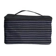 Chevron Colors Blanc/noir Cosmetic Storage