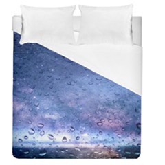 Gouttes D eau Galaxy Duvet Cover (queen Size) by kcreatif