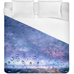 Gouttes D eau Galaxy Duvet Cover (king Size)