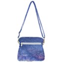 Gouttes d eau Galaxy Zipper Messenger Bag View3