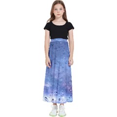 Gouttes D eau Galaxy Kids  Flared Maxi Skirt