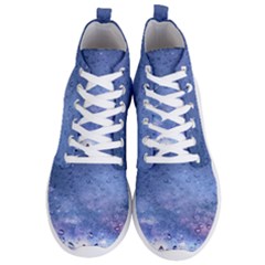 Gouttes D eau Galaxy Men s Lightweight High Top Sneakers by kcreatif