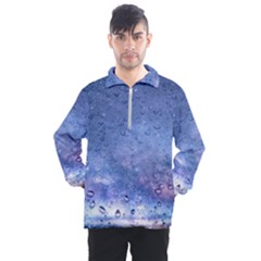 Gouttes D eau Galaxy Men s Half Zip Pullover