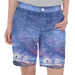 Gouttes D eau Galaxy Pocket Shorts by kcreatif