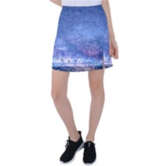 Gouttes D eau Galaxy Tennis Skirt