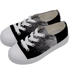 Lune Étoilé Kids  Low Top Canvas Sneakers by kcreatif