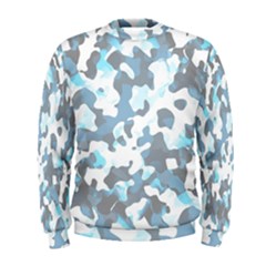 Camouflageblancbleu Men s Sweatshirt by kcreatif