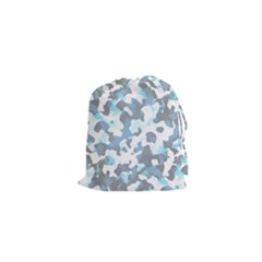 Camouflageblancbleu Drawstring Pouch (xs) by kcreatif