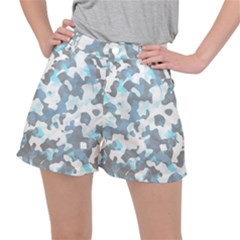 Camouflageblancbleu Ripstop Shorts by kcreatif