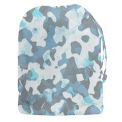 Camouflageblancbleu Drawstring Pouch (3xl) by kcreatif