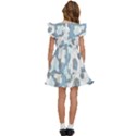 Camouflageblancbleu Kids  Winged Sleeve Dress View4