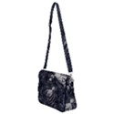 Charcoal Faker Shoulder Bag with Back Zipper View2