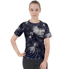 Charcoal Faker Women s Sport Raglan Tee