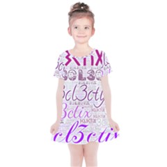 3cl3ctix Wordart Kids  Simple Cotton Dress