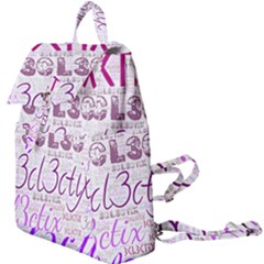 3cl3ctix Wordart Buckle Everyday Backpack by 3cl3ctix