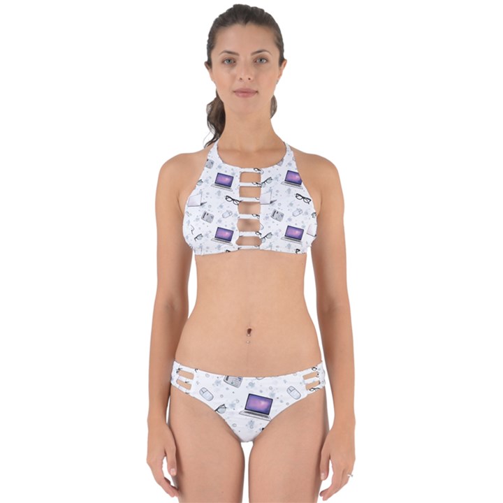 Computer Work Perfectly Cut Out Bikini Set