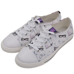 Computer Work Men s Low Top Canvas Sneakers by SychEva