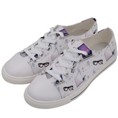 Computer Work Women s Low Top Canvas Sneakers by SychEva