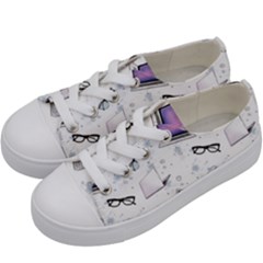 Computer Work Kids  Low Top Canvas Sneakers by SychEva