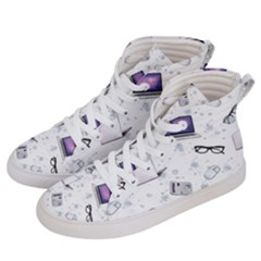 Computer Work Women s Hi-top Skate Sneakers by SychEva