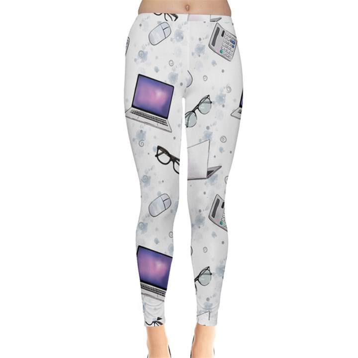 Computer Work Inside Out Leggings