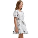 Computer Work Kids  Short Sleeve Dolly Dress View3