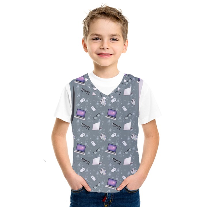 Office Works Kids  Basketball Tank Top