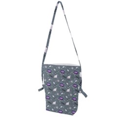 Office Works Folding Shoulder Bag by SychEva