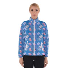 Notepads Pens And Pencils Women s Bomber Jacket by SychEva